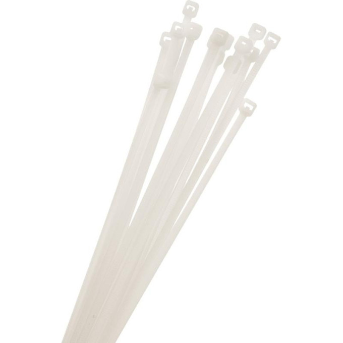 Хомут кабельный JAZZWAY 5053793 PCT 3,6х200-100WH PA6,6 (уп.100шт)