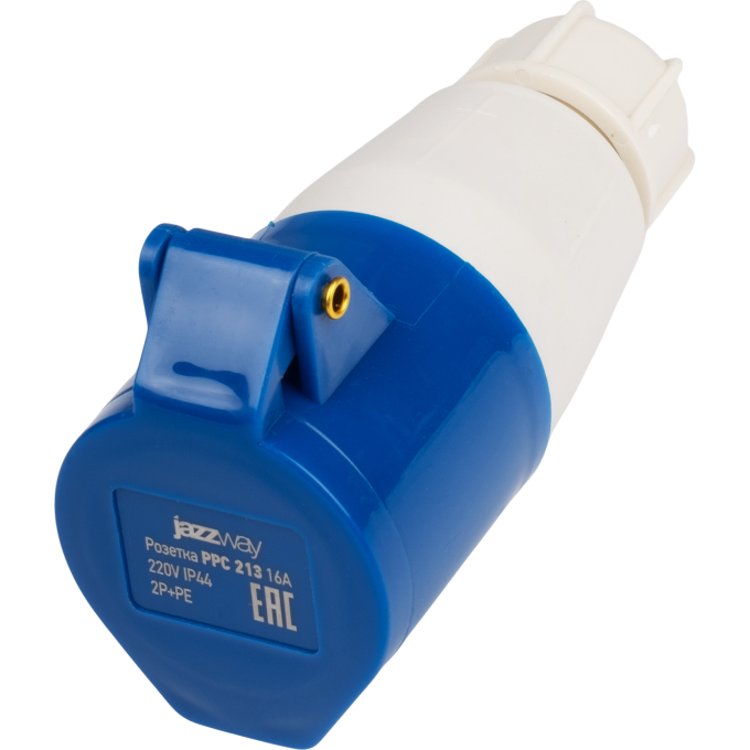 Розетка переносная JAZZWAY PRO 5072459 PPC 213 16А 3п 2Р+РЕ 220В IP44
